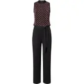 Ana alcazar Jumpsuit 'Ably' bordeaux / zwart