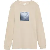 s.Oliver Shirt beige / smoky blue / opaal / zwart
