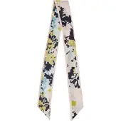 Comma Doek navy / pastelblauw / olijfgroen / rosa
