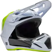 FOX V3 Tine Wit Crosshelm Maat L