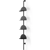 Umbra SOLIS ADJUSTABLE SHELVES BLACK