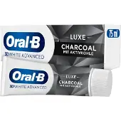 Oral-B Tandpasta 3d White Houtskool 75 Ml