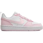Nike Sneakers 'Court Borough' rosa / wit