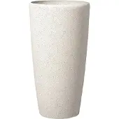 Beliani ABDERA - Plantenbak - Lichtbeige - 39 cm - Stenenmix
