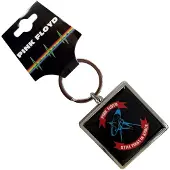 Pink floyd - First In Space Sleutelhanger - Zwart