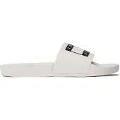 Tommy Hilfiger Muiltjes 'Essential' crème / marine / rood / wit