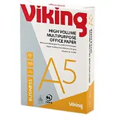 Viking Business A5 Kopieerpapier 80 g/m² Glad Wit 164 CIE 500 Vellen