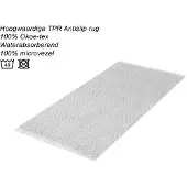 Dutch House Formia badmat 50x80cm wit wit Microvezel Badkamermat