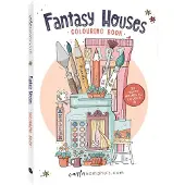 BBNC Uitgevers Kleurboek - Fantasy Houses