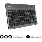 Subblim Toetsenbord Subblim SUB-KBT-SM0002 Grijs Qwerty Spaans