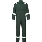 Portwest Vlamvertragende en antistatische overall, 350 gram - XXXL - Groen -