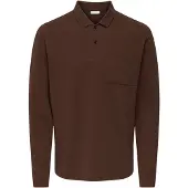 Only & Sons Shirt 'ONSBen' bruin