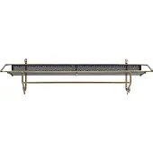 House Doctor Wally wandplank antiek messing/zwart - 900000268