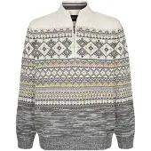 Babista Trui ' Varziro ' grijs / gemengde kleuren