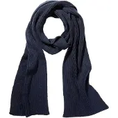 Jan Vanderstorm Sjaal donkerblauw, Effen