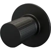 Brauer Stripe losse inbouw stopkraan met in- en afbouwdelen mat zwart