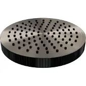 Brauer Stripe Hoofddouche 25cm - Geborsteld Gunmetal PVD - Messing - Kranen, Douchekranen, Hoofddouches - 8720724571403 - Kranen, Douchekranen, Hoofddouches