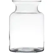 Hakbijl Glass Vaas Essentials Brenda Glas Ø14xh20cm Transparant Transparant Glas