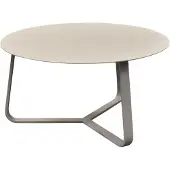AVH-Collectie Pula lounge tuintafel 75xH40 cm rond natural sand