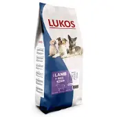 Lukos Premium hondenvoer probeerverpakkingen Adult Medium met lam & rijst 3 kg