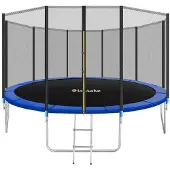 TecTake - Trampoline Garfunky - met veiligheidsnet - 457 cm