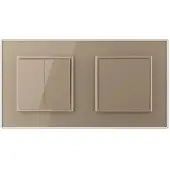 Livolo | Goud | 2+1 | Puls | Wipschakelaar - Bekijk hier!