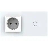 Livolo Schakelaar met Wandcontactdoos | Wit | .nl | Bekijk hier!