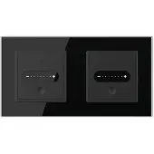 Livolo | Zwart | SR | 2 | Slide-Dimmer - Bekijk hier!