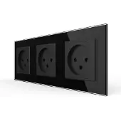 Livolo Wandcontactdoos | Zonder Randaarde | Zwart | .nl | Bekijk hier!