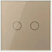 Livolo | Goud | 2 | Puls | Schakelaar - Bekijk hier!