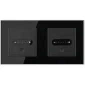 Livolo | Zwart | SR+SR | SlideDimmer | Wisselschakelaar | Smart Home