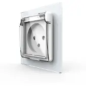 Livolo Wandcontactdoos | Wit | Zonder randaarde | IP44 | | Bekijk hier