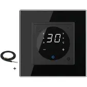 Livolo Thermostaat voor elektrische vloerverwarming | Zwart | .nl