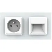 Livolo Wandverlichting | Wandcontactdoos | France | Wit | .nl