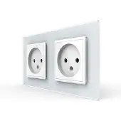 Livolo Wandcontactdoos | Zonder Randaarde | Wit | .nl | Bekijk hier!
