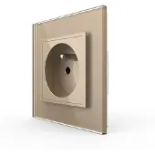 Livolo Wandcontactdoos | Goud | Frans Stopcontact | Bekijk hier! | .nl