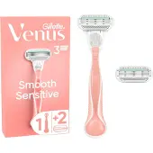Gillette - Smooth Sensitive - Roze/Wit