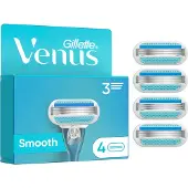 Gillette Venus Smooth Cargador 4 recambios