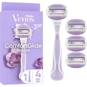 Gillette - ComfortGlide Breeze scheermes - Paars/Wit