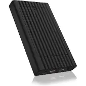 Icy Box behuizing met kloonfunctie voor M.2 NVMe SSD's
