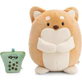 Nici knuffel hond Hiro 27cm bubble tea pluche speelgoed cadeau.