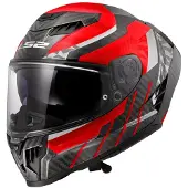 LS2 Helmets LS2FF807DragonTraxRoodIntegraalhelm Maat XS