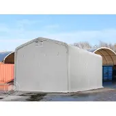 TOOLPORT Tenthal 5x8 m, PVC zeil, grijs, zonder statica
