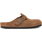 Birkenstock Muiltjes 'Boston SFB' lichtbruin