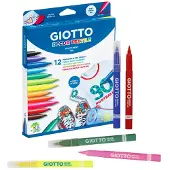 Giotto Textielstiften Decor Textile 12-set (+3 jaar)