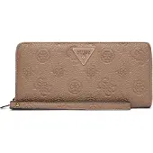 GUESS Portemonnee 'CRESIDIA II SLG LRG ZIP AROUND' donkerbeige