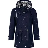 PRO-X elements Pro X Elements regenjas dames polyester/polyurethaan navy
