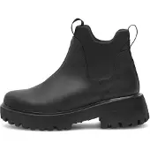 Woden Enkellaarsje ' Isabella Waterproof ' zwart