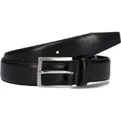 OFFICINE NAPOLI 2135 vitello tamponato nero heren riemen