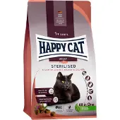 Happy Cat Adult Sterilised Atlantik Lachs (met zalm) kattenvoer 2 x 1,3 kg